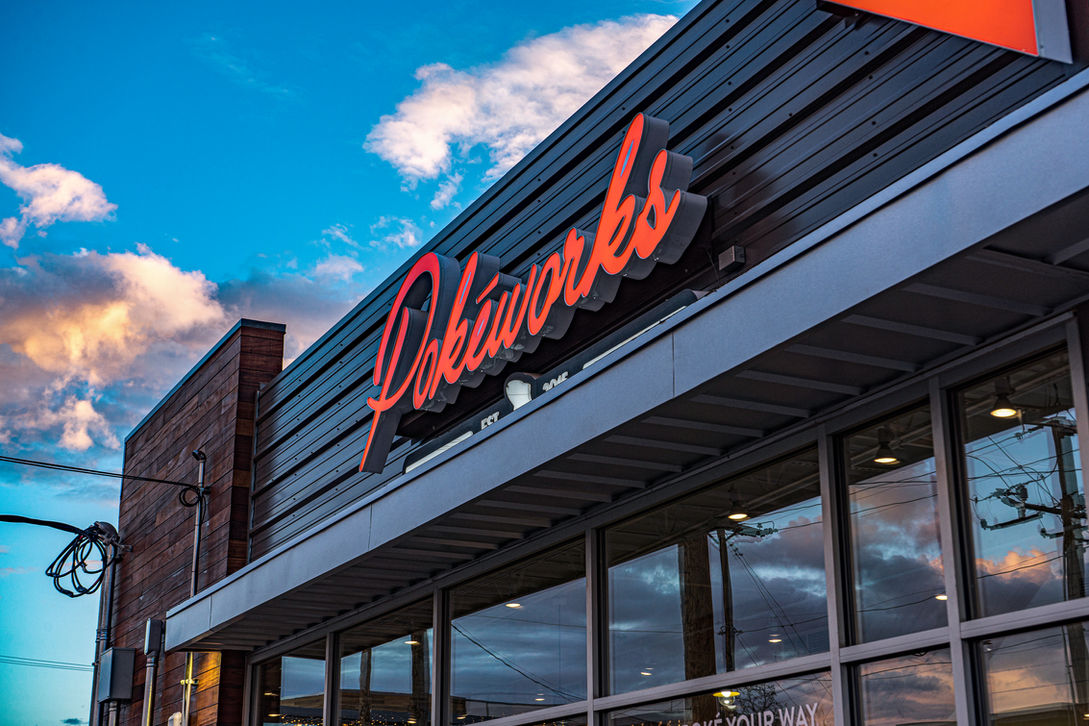 Pokeworks Restaurant architectural photography image 3 by Jordan Licon