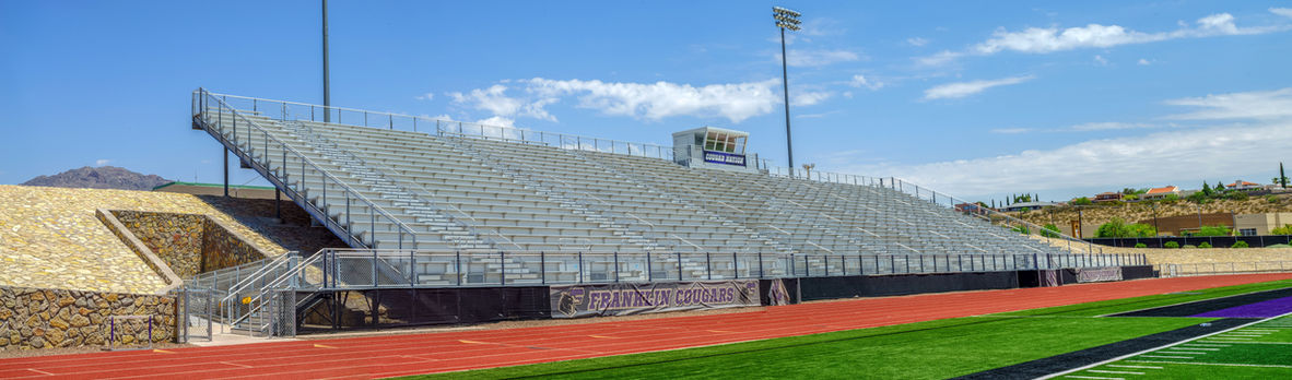 Franklin High School Stadium architectural photography image 2 by Jordan Licon