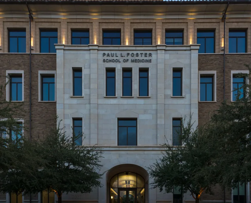 Paul L. Foster School of Medicine architectural photography image 2 by Jordan Licon