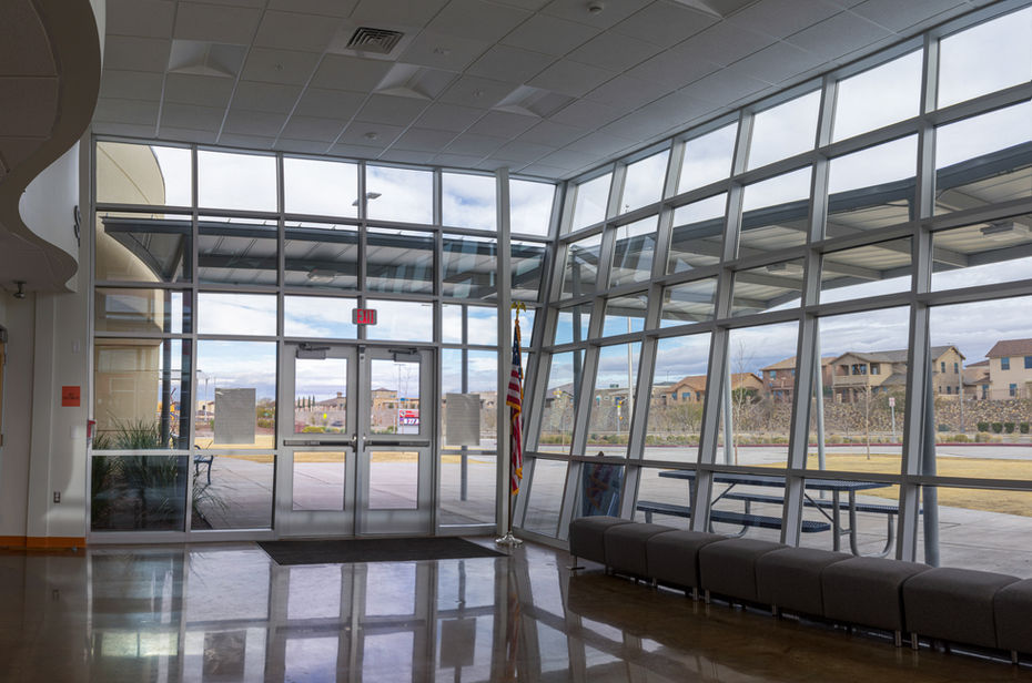 Reyes Elementary School architectural photography image 2 by Jordan Licon