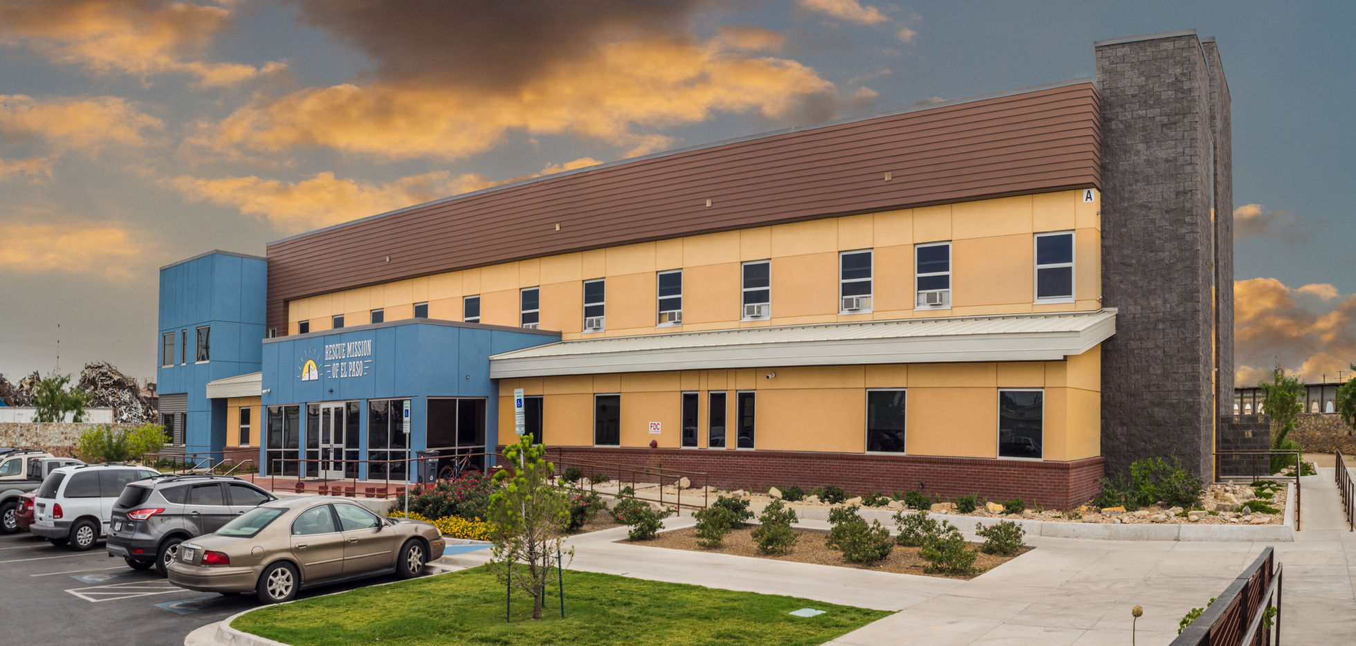 Rescue Mission of El Paso civic architecture photography