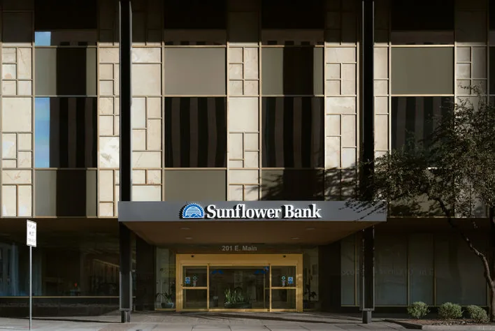 Sunflower Bank architectural photography image 2 by Jordan Licon