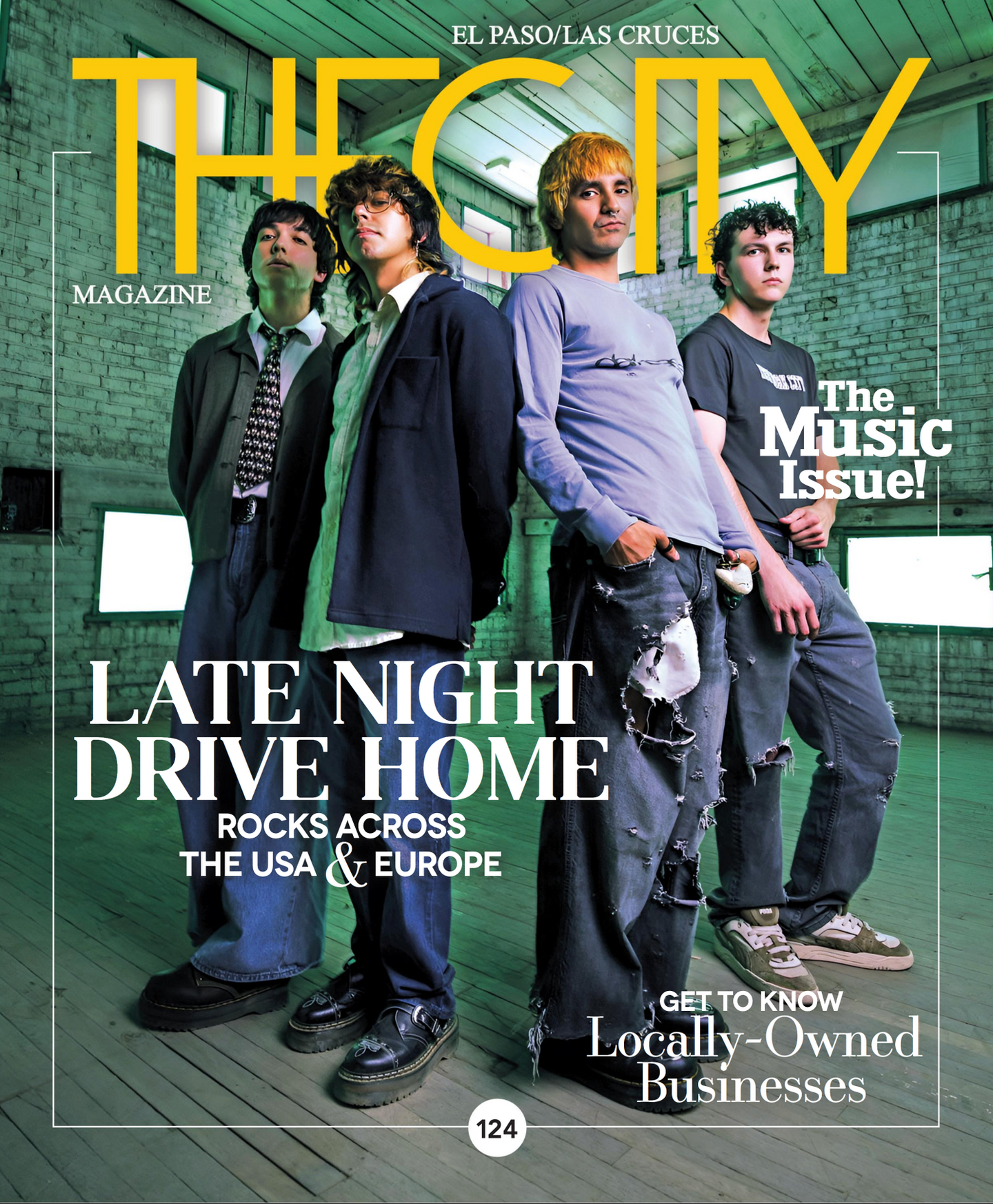 Late Night Drive Home magazine cover photographed by Jordan Licon