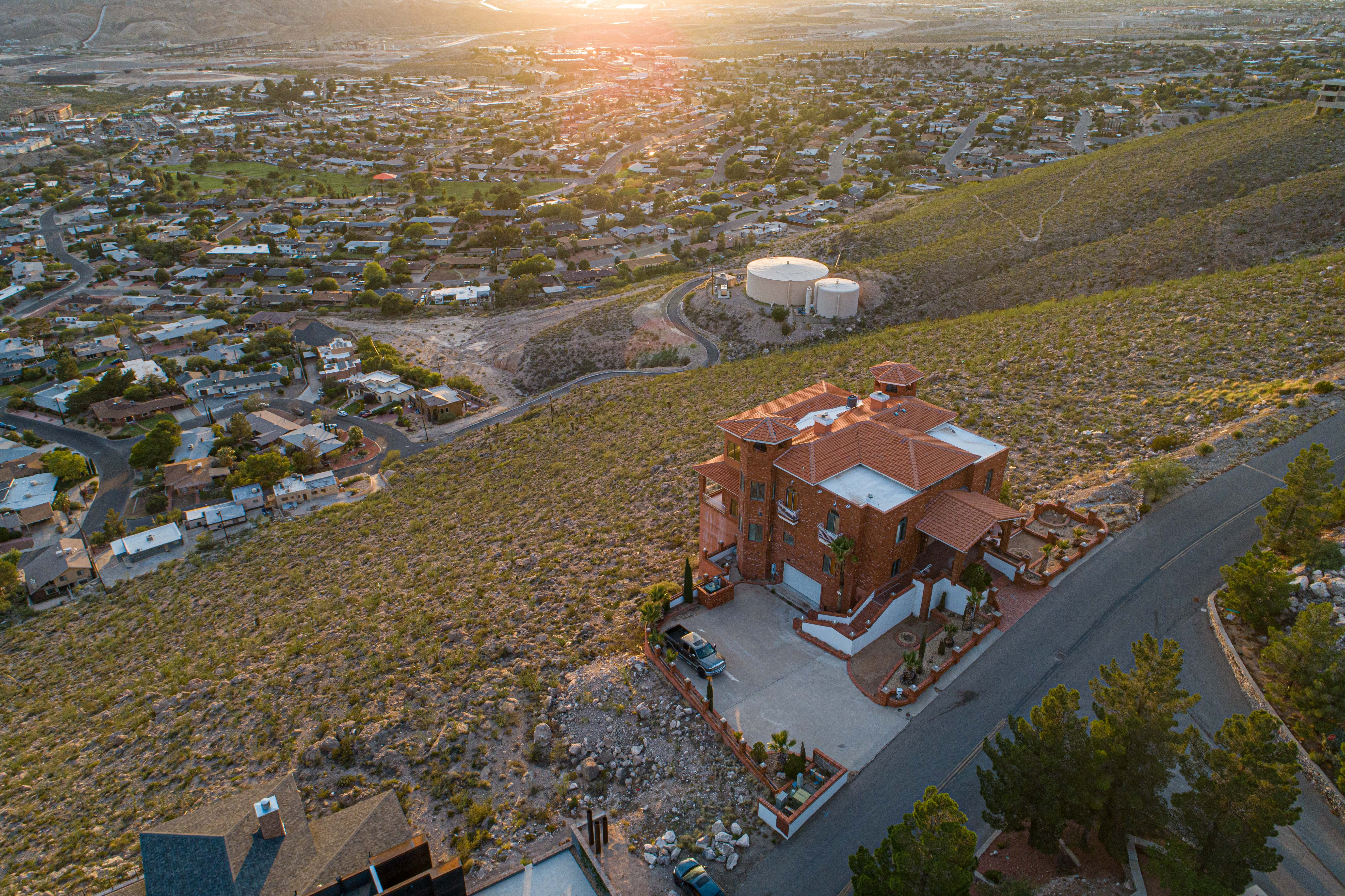 51 Sierra Crest aerial residential architecture photography image 3 by Jordan Licon