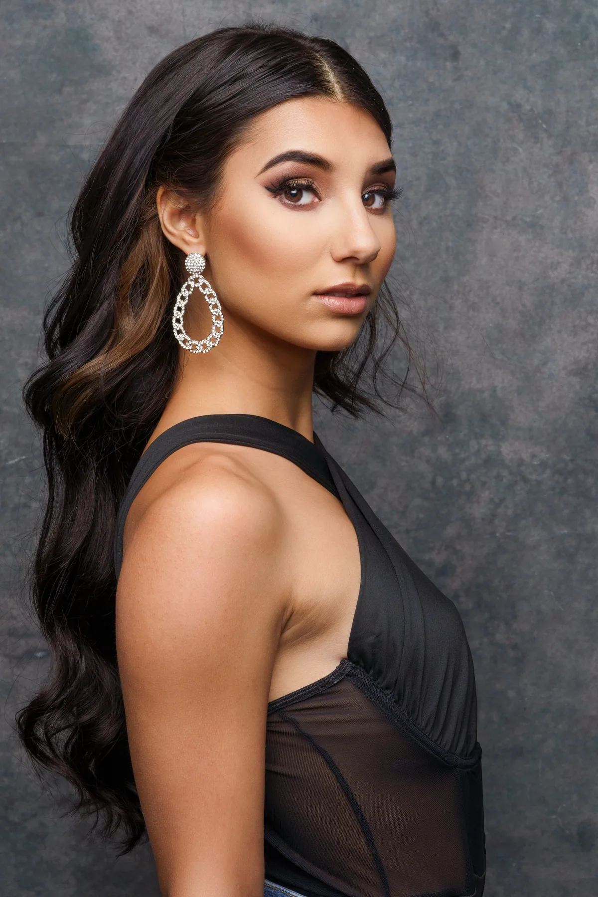 El Paso pageantry headshot portrait example 3 by Jordan Licon Photography