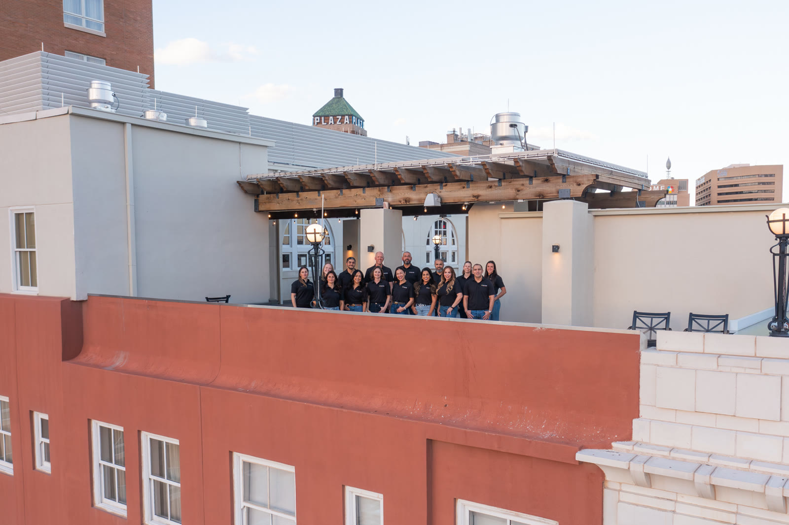 El Paso rooftop architecture photographed by Jordan Licon