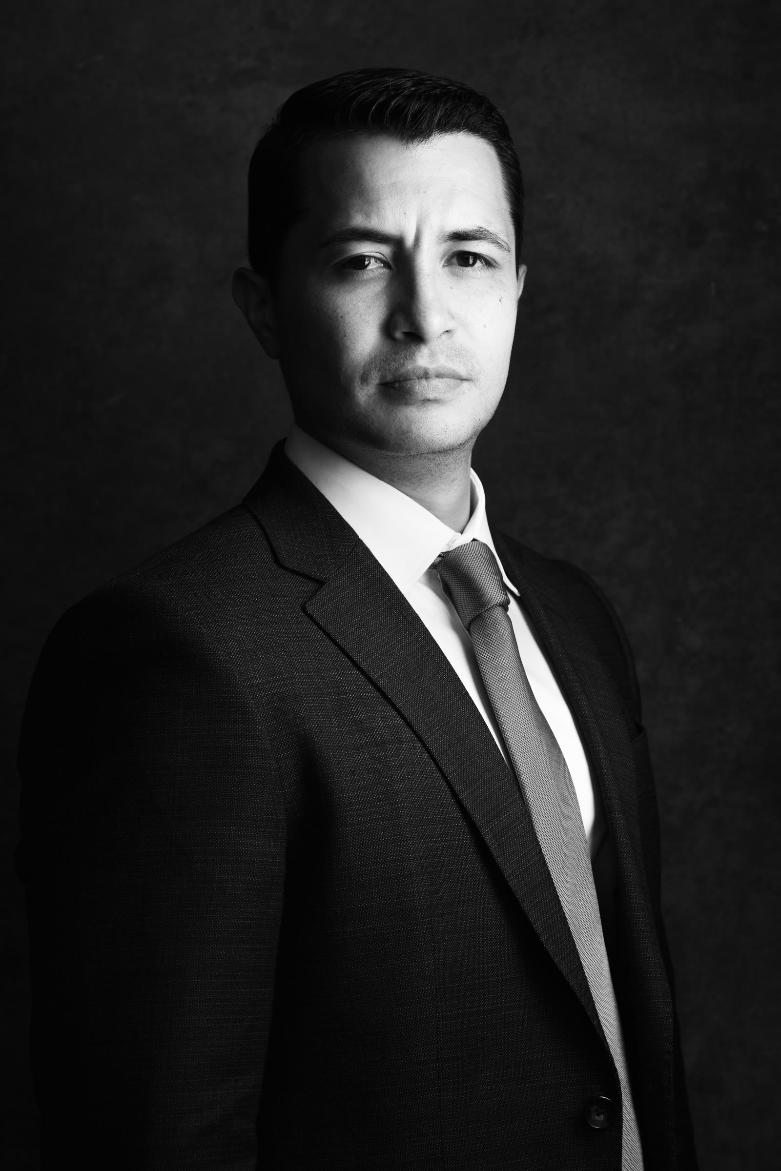Corporate team portrait photographed by Jordan Licon