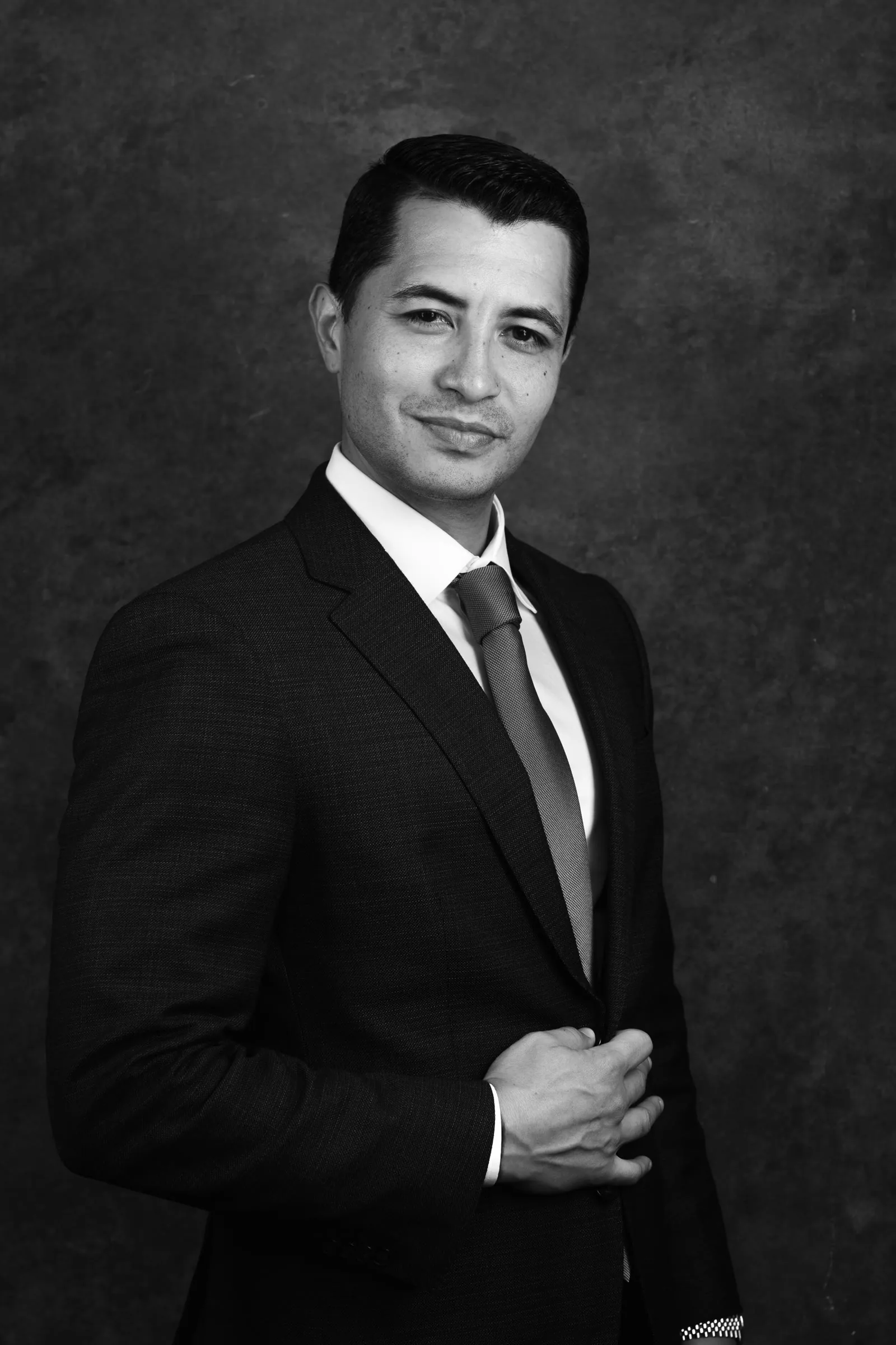 Corporate executive portrait photographed by Jordan Licon