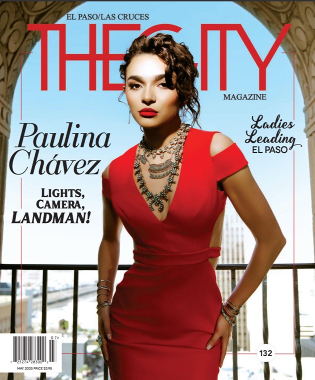 Magazine cover portrait of Paulina Chavez photographed by Jordan Licon